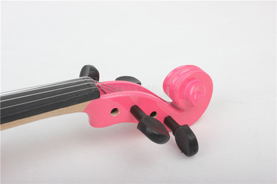 粉色电声小提琴 跨艺术与工业的乐器创新